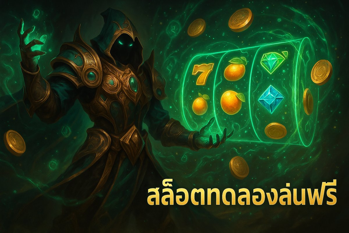 สล็อตทดลองเล่นฟรี รวมทุกค่าย เล่นได้ไม่จำกัด ทดลองเล่นสล็อตก่อนลงสนามจริง